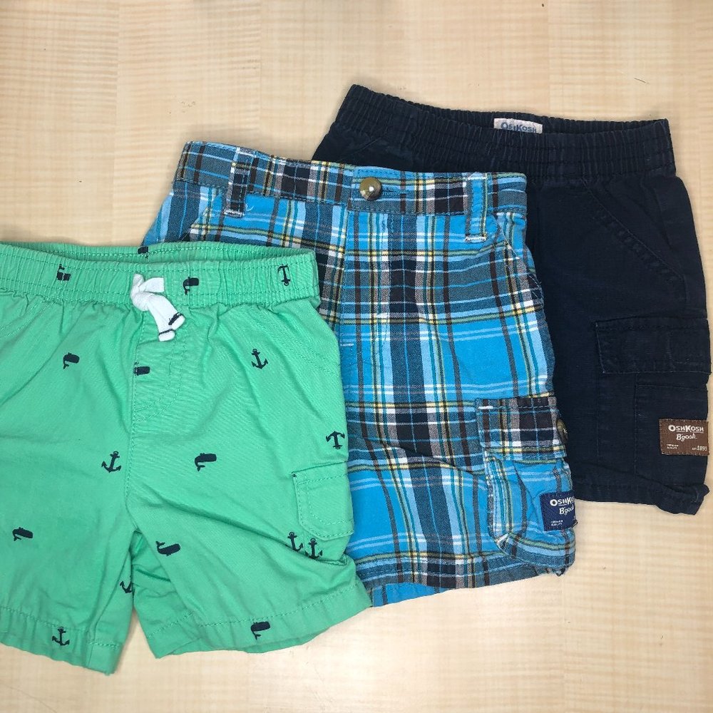Osh Kosh B'gosh and Carters Shorts for Boys 24M